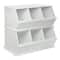 Badger Basket 3 Bin Stackable Storage Cubby